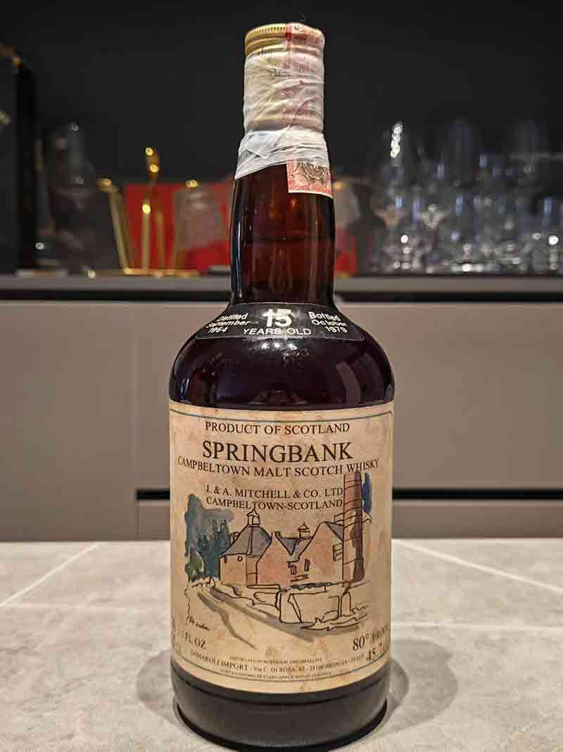 雲頂 Springbank 1964 - 15年「Samaroli 傳奇獨立裝瓶」單一麥芽威士忌