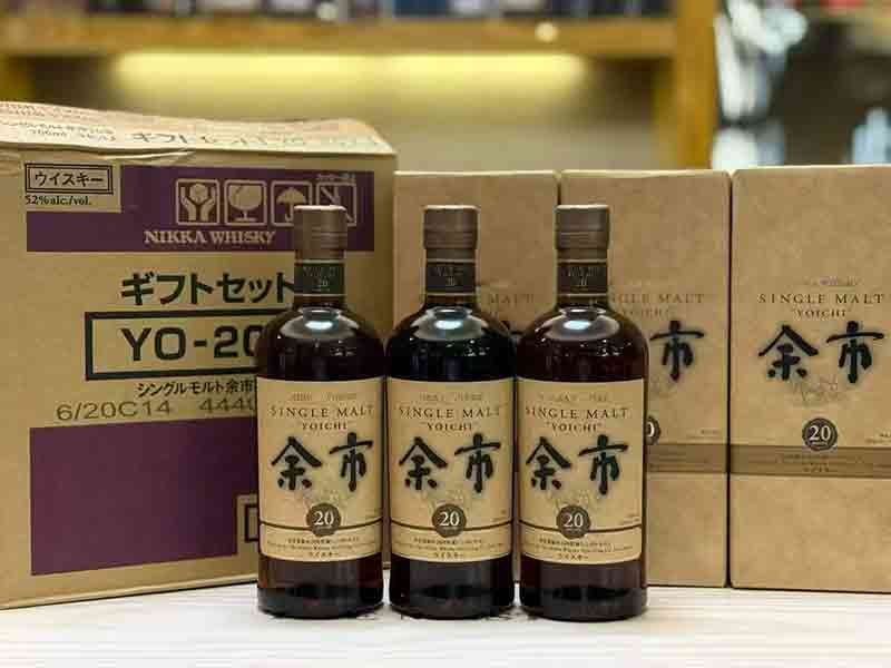 余市 Yoichi 20年「絕版舊版禮盒裝」單一麥芽日本威士忌
