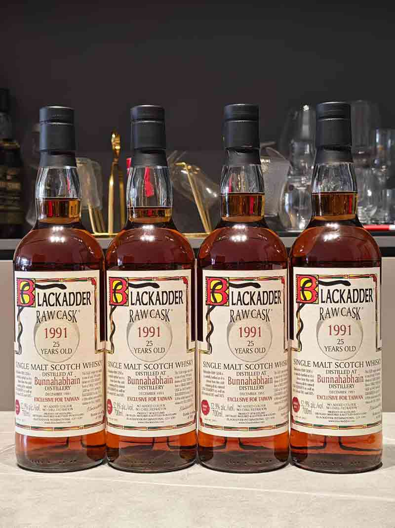 黑蛇「Raw Cask系列」布納哈本 1991 - 25年單一麥芽威士忌台灣限定版