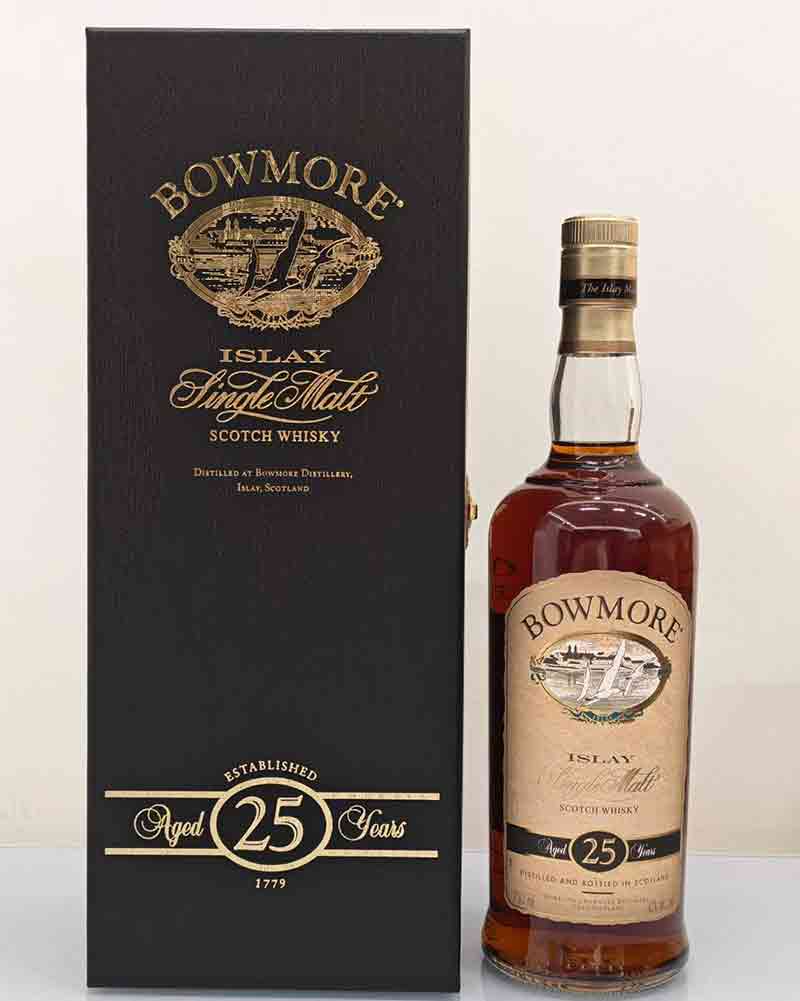 波摩 Bowmore 25年「海鷗舊版」單一麥芽威士忌