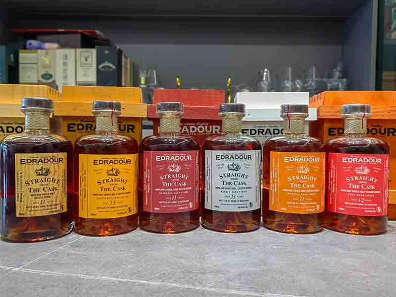 愛德多爾 Edradour「Straight from the Cask」早期原木盒系列原酒組合