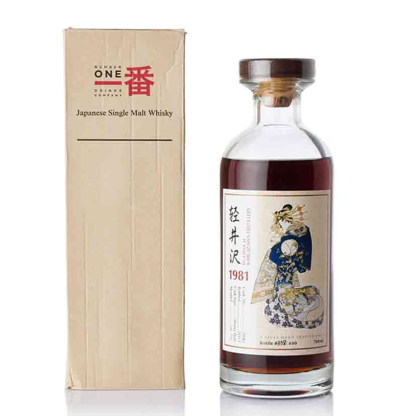 輕井澤 Karuizawa 1981-2012 31年 #2042「黑白藝妓系列」單一麥芽日本威士忌
