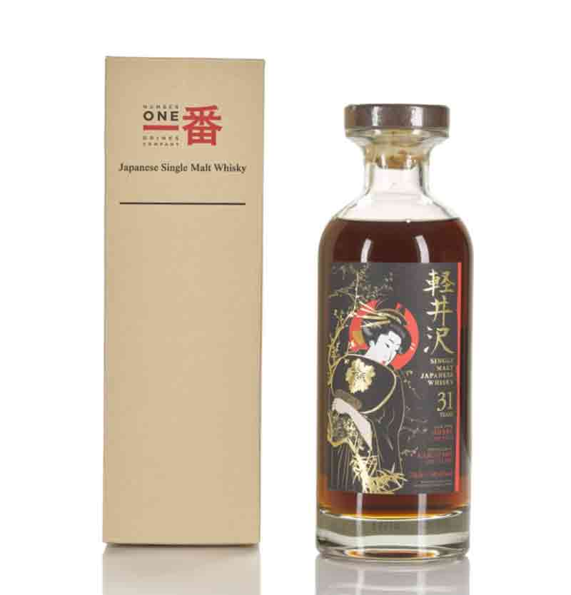 輕井澤 Karuizawa 1981-2013 31年 #3555「黑白藝妓 / 扇子首發版 First Geisha」單一麥芽日本威士忌