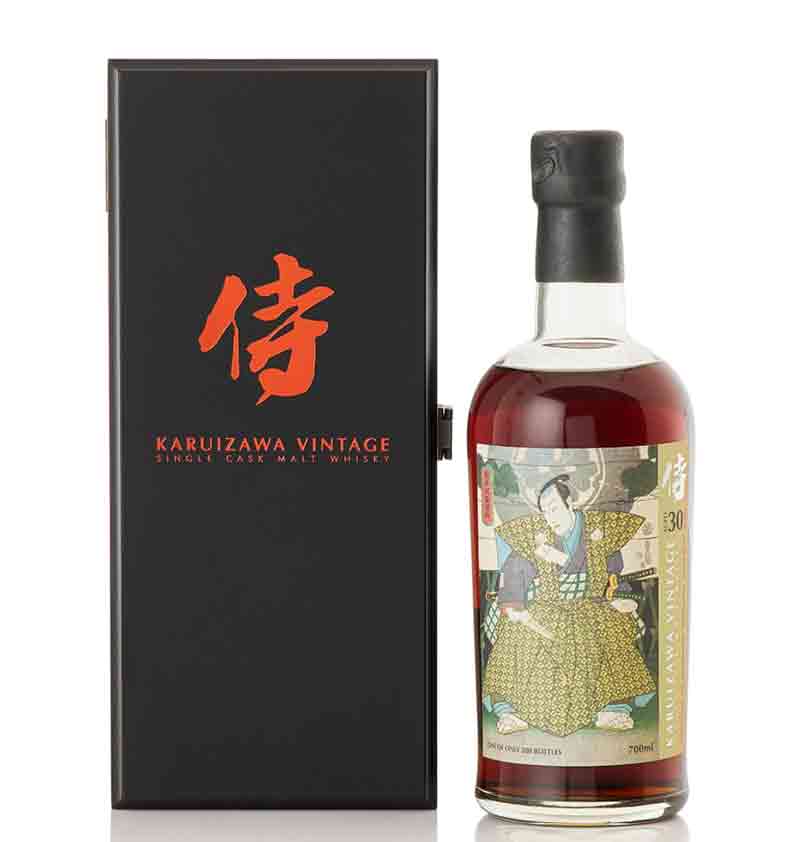 輕井澤 Karuizawa「侍 Samurai 系列」30年 #3620 單一麥芽日本威士忌