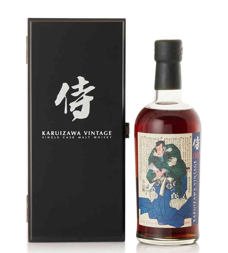 輕井澤 Karuizawa「侍 Samurai 系列」30年 #3656 單一麥芽日本威士忌