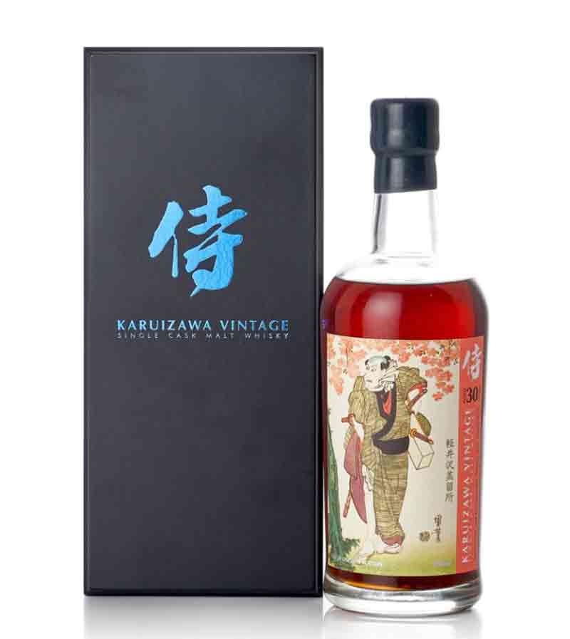 輕井澤 Karuizawa「侍 Samurai 系列」30年 #7843 單一麥芽日本威士忌