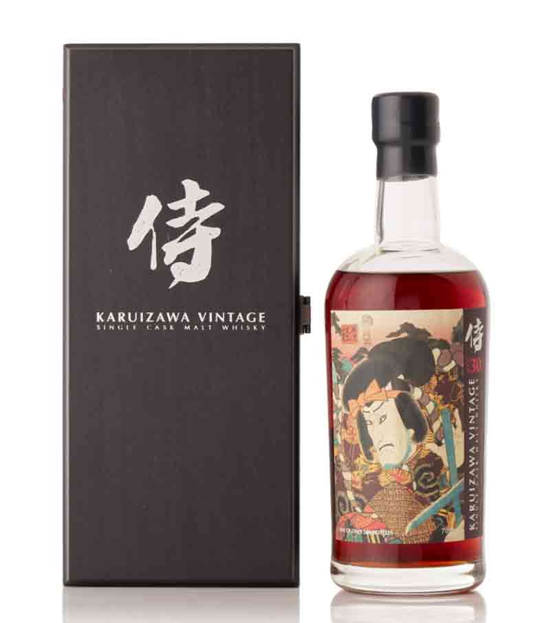 輕井澤 Karuizawa「侍 Samurai 系列」30年 #7857 單一麥芽日本威士忌