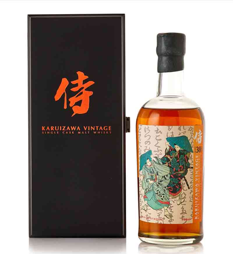 輕井澤 Karuizawa「侍 Samurai 系列」30年 #7963 單一麥芽日本威士忌