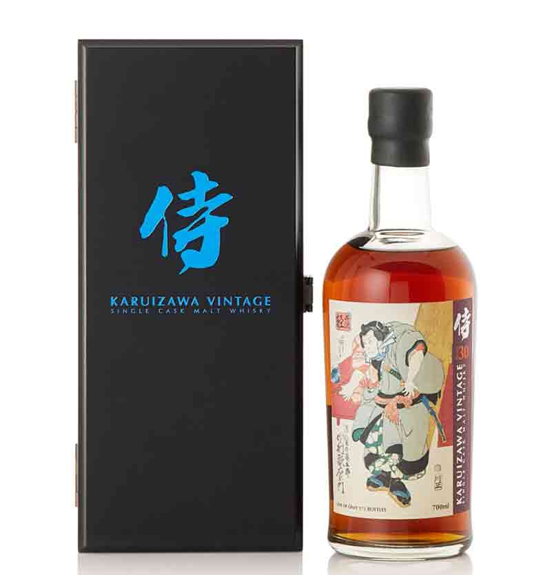 輕井澤 Karuizawa「侍 Samurai 系列」30年 #8354 單一麥芽日本威士忌