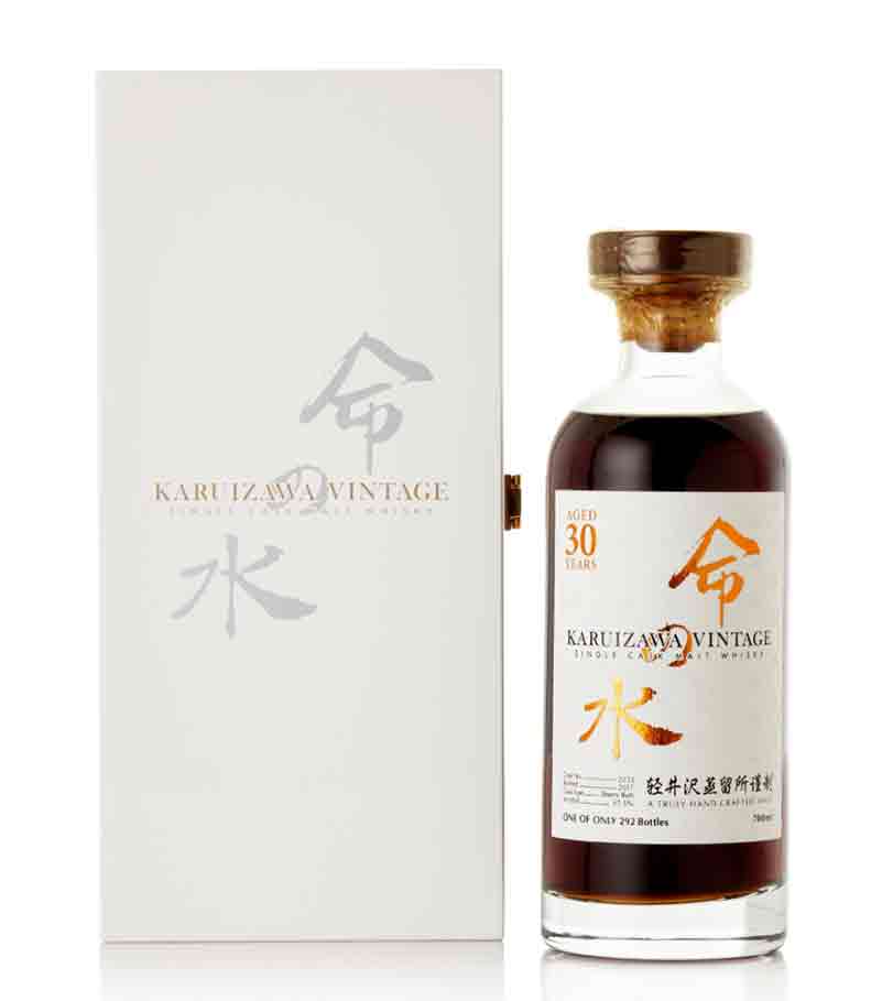 輕井澤 Karuizawa「命之水 Aqua of Life（白命）」30年 單一麥芽日本威士忌