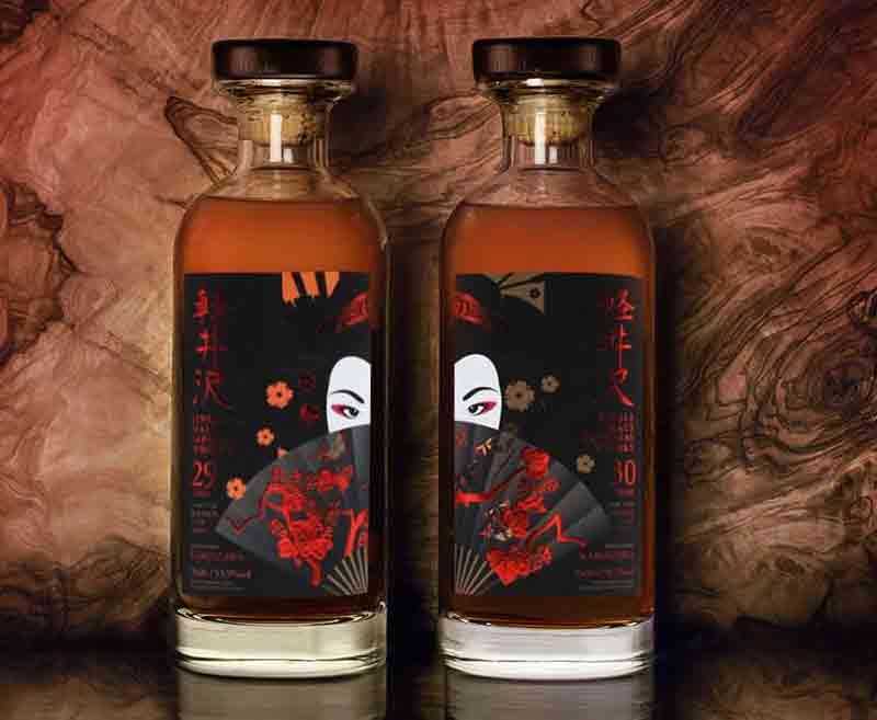 輕井澤 Karuizawa「第二代 哀華藝妓（雙生鏡像）」29年波本桶 & 30年雪莉桶特仕雙樽珍藏版日本威士忌