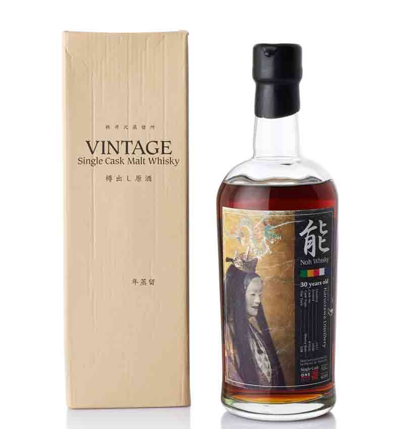 輕井澤 Karuizawa「能 Noh Whisky」1977-2008 30年 #7026 單一麥芽日本威士忌