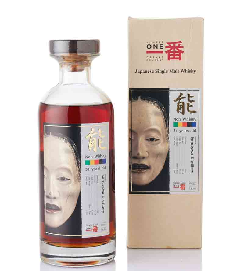 輕井澤 Karuizawa「能 Noh Whisky」1981-2013 31年 #348 單一麥芽日本威士忌