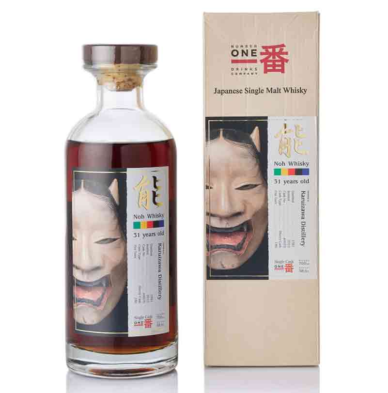 輕井澤 Karuizawa「能 Noh Whisky」1981-2012 31年 #4676 單一麥芽日本威士忌