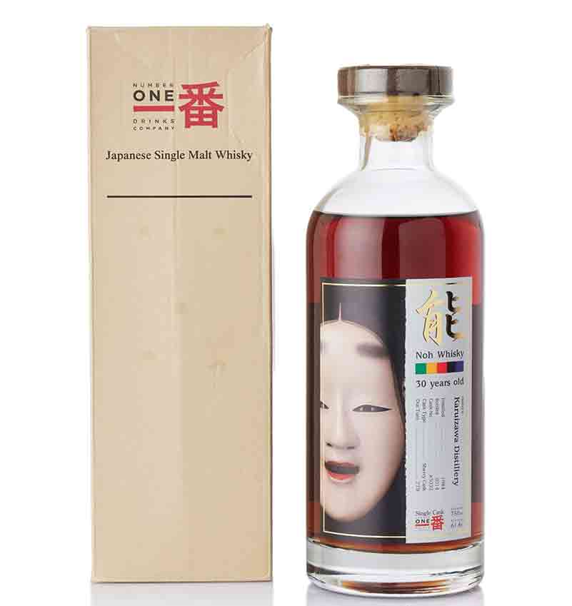輕井澤 Karuizawa「能 Noh Whisky」1984-2014 30年 #3032 單一麥芽日本威士忌