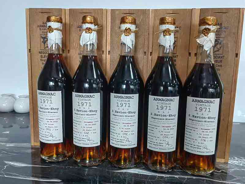 伊尼酒莊 S. Havion-Ehny 1971 - 50年精選單桶雅馬邑白蘭地原酒