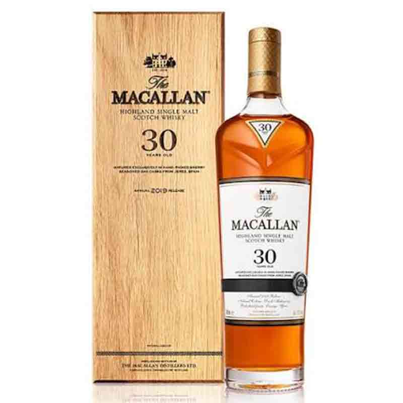 麥卡倫 The Macallan 30年雪莉桶單一麥芽蘇格蘭威士忌（2019年年度版）