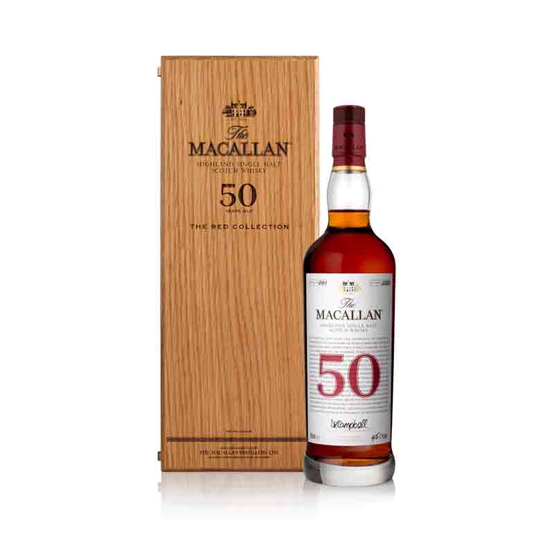 麥卡倫 The Macallan「耀紅系列」50年頂級單一麥芽蘇格蘭威士忌