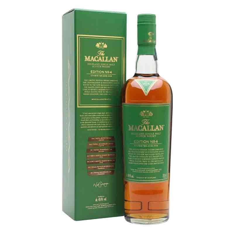 麥卡倫 The Macallan「年度限量系列」Edition No. 4 新酒廠落成紀念綠標