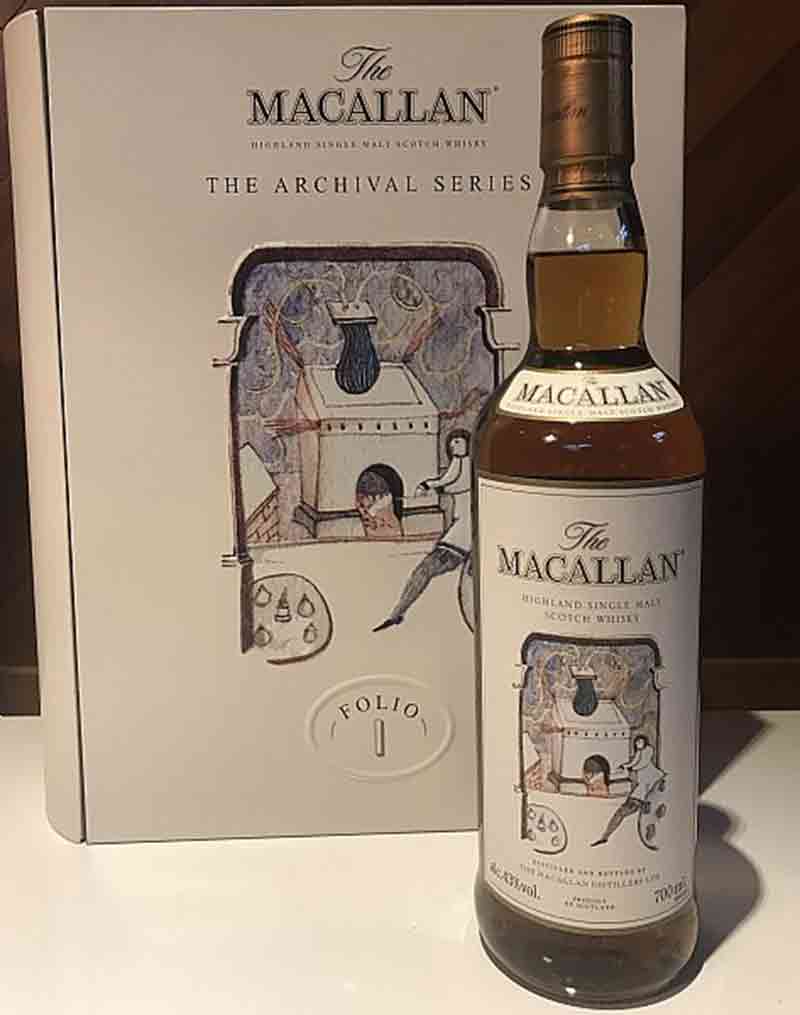 麥卡倫 The Macallan「典藏系列精選」Folio 1 書冊復刻特別版